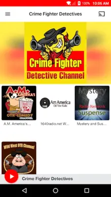 Old Time Radio Detectives android App screenshot 0